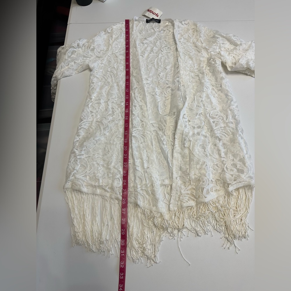 Open lace cardigan Size small - Picture 6 of 7
